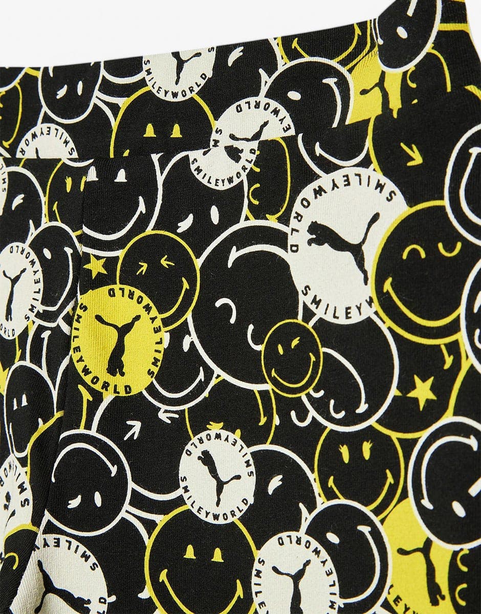 PUMA x Smiley World Printed Leggings Black/Multi — снимка 3