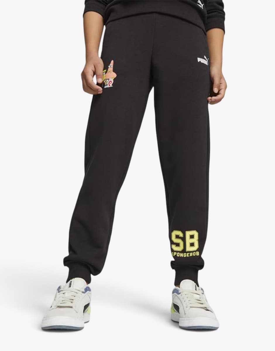 PUMA x Spongebob Squarepants Sweatpants Black — снимка 3