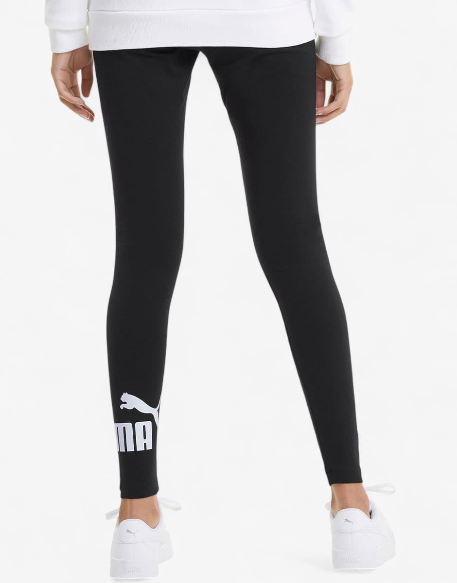 PUMA Essentials Logo Leggings Black — снимка 2