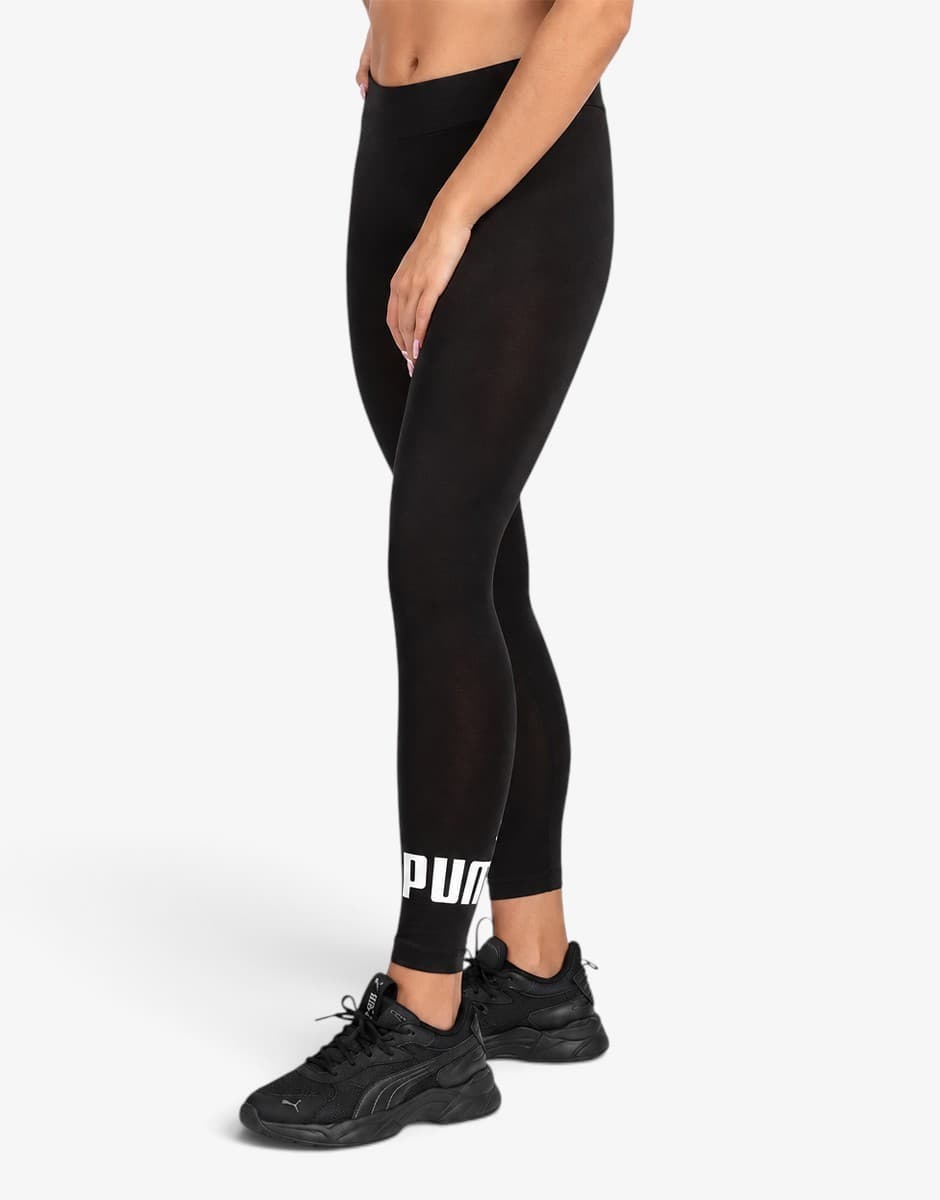 PUMA Essentials Logo Leggings Black — снимка 3
