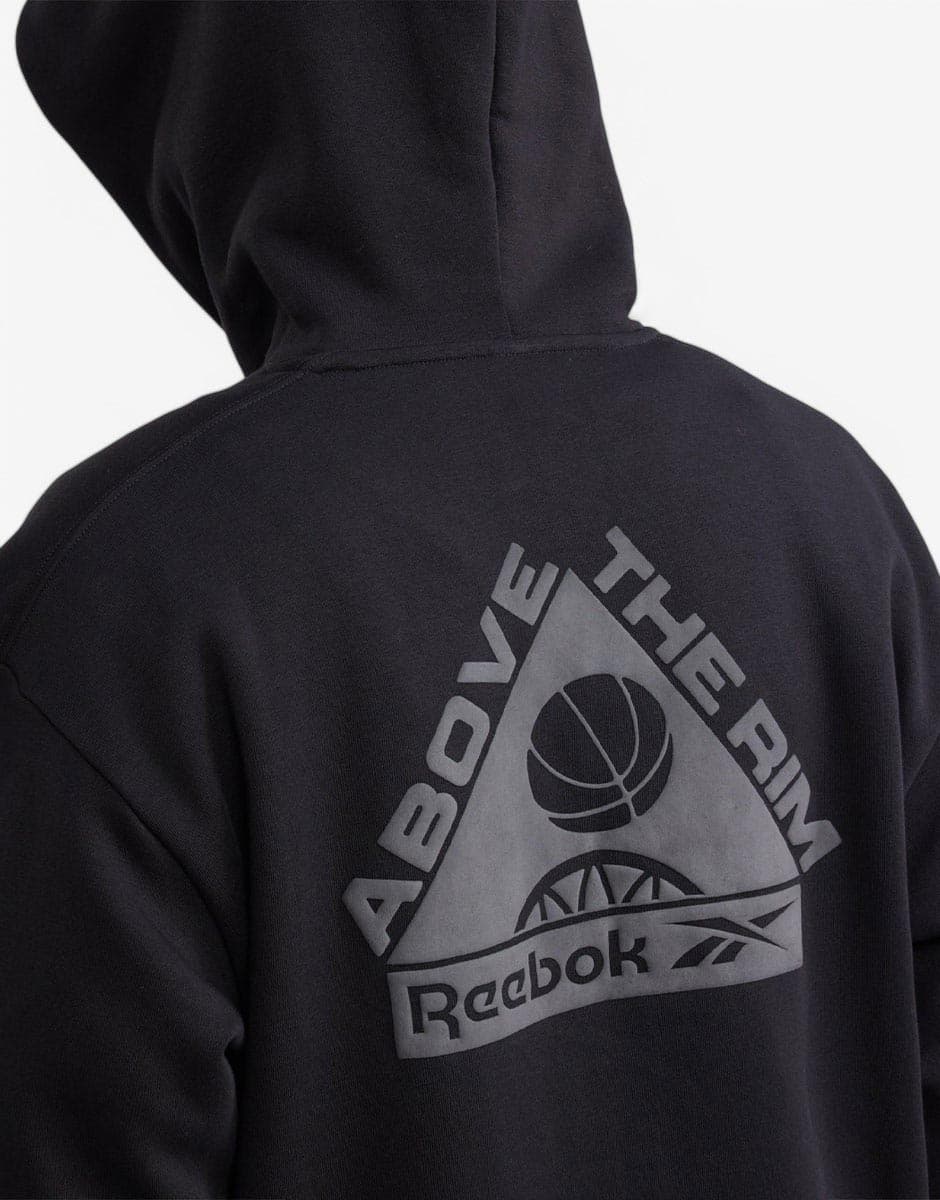 REEBOK Above The Rim Hoodie Black — view 3