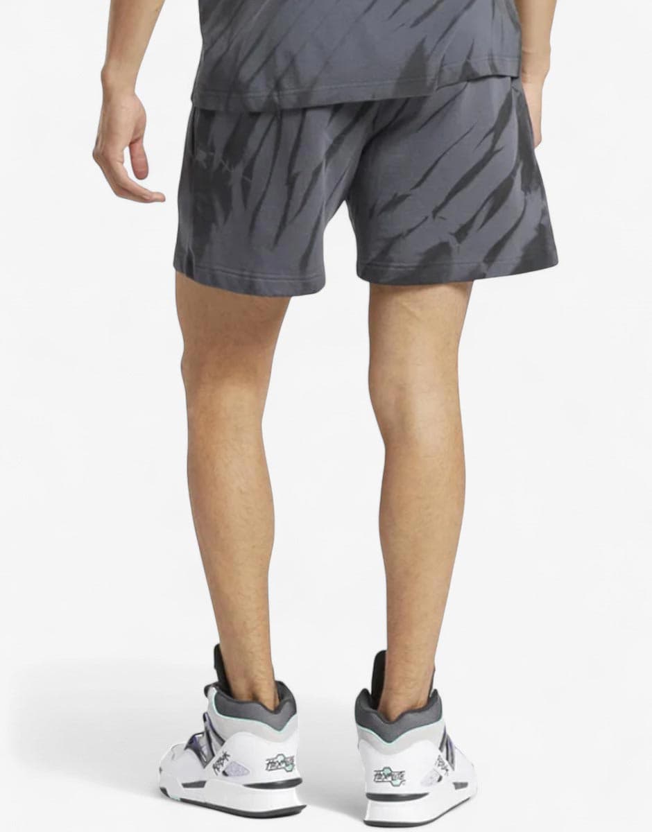 REEBOK Classics Block Party Shorts Grey — снимка 2