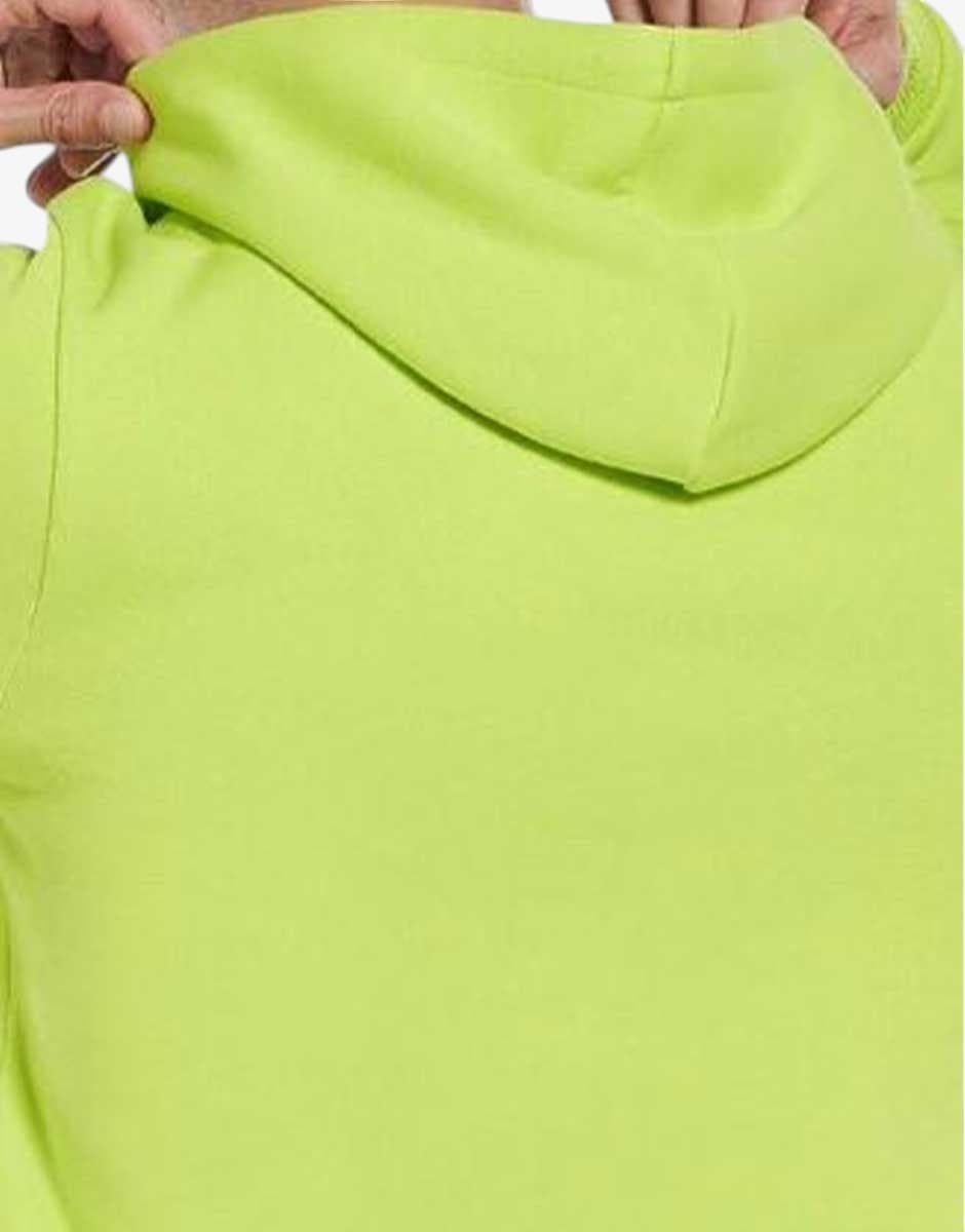 REEBOK Identity Big Logo Fleece Hoodie Yellow — view 4