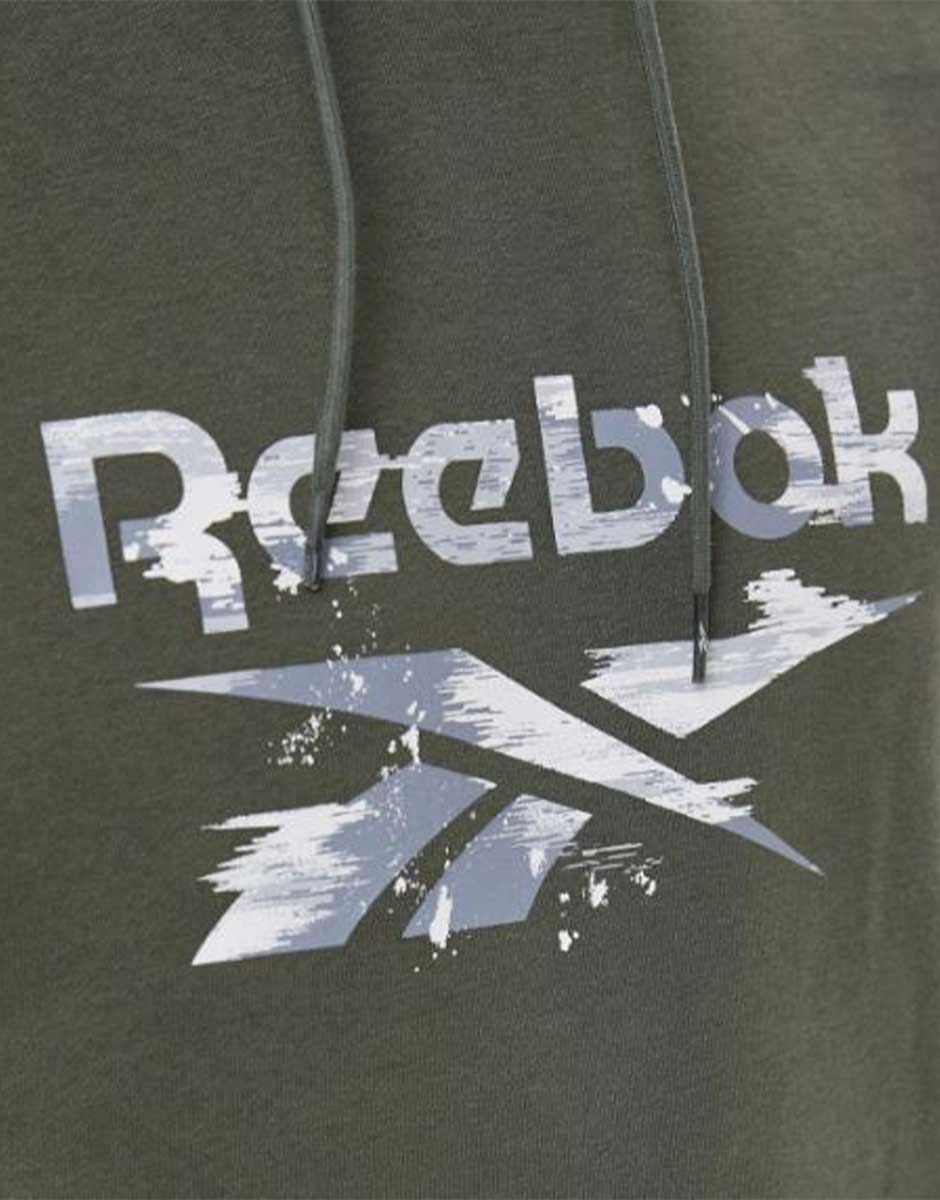 REEBOK Identity Modern Camo Hoodie Green — снимка 3