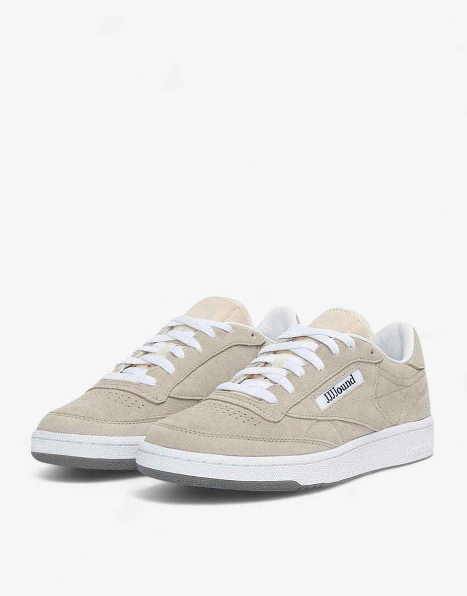 REEBOK x JJJJound Club C 85 Shoes Beige — view 3