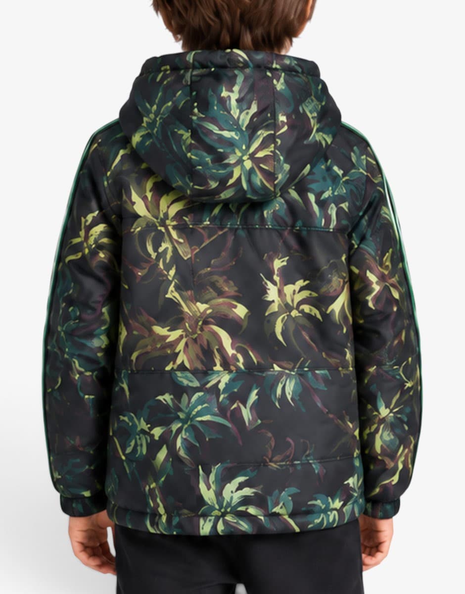 SCOTCH&SODA Palm Pattern Jacket Green/Multicolor — снимка 2