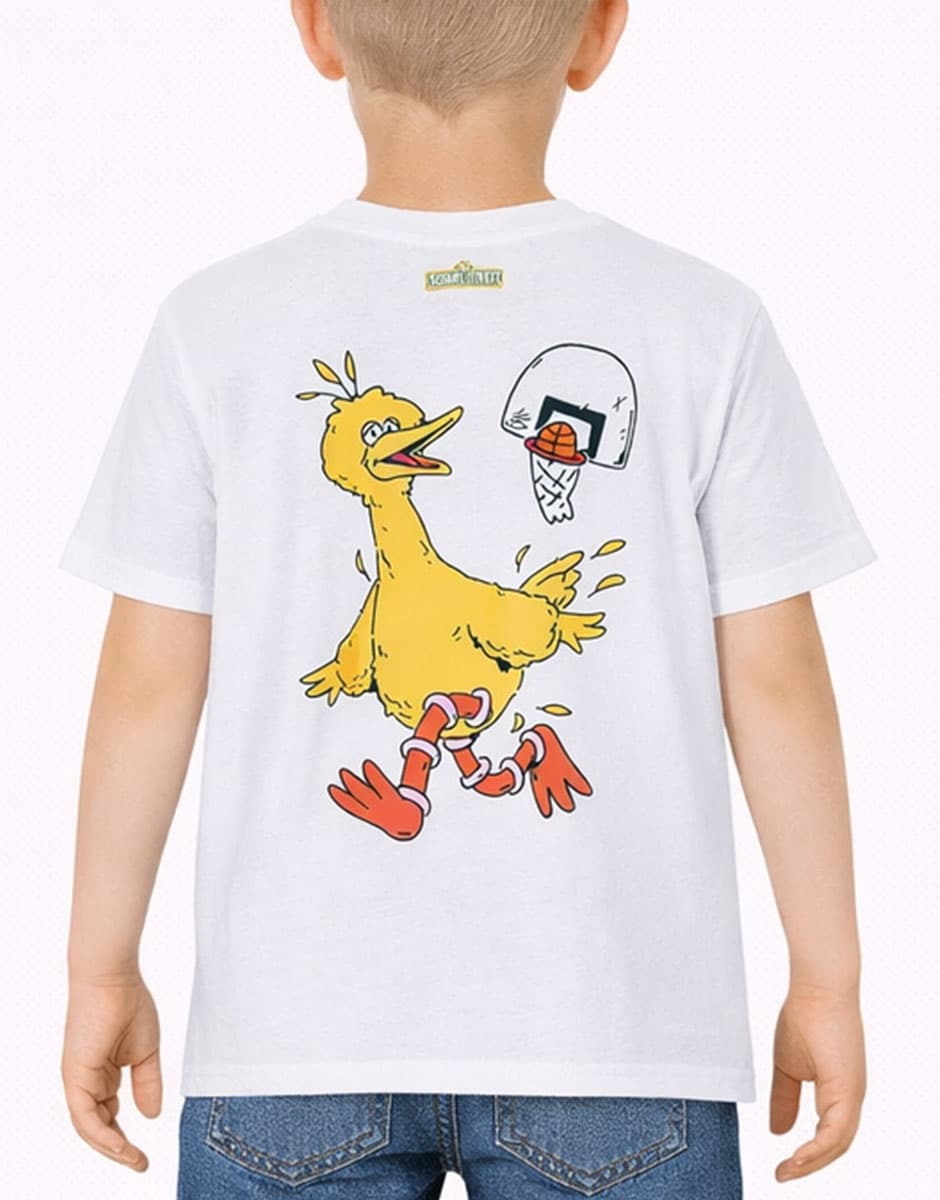 UNDER ARMOUR x Curry Sesame Street Big Bird Tee White — view 2