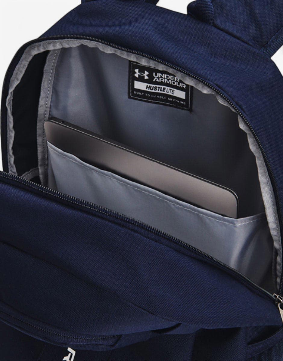 UNDER ARMOUR Hustle Lite Backpack Navy — снимка 4