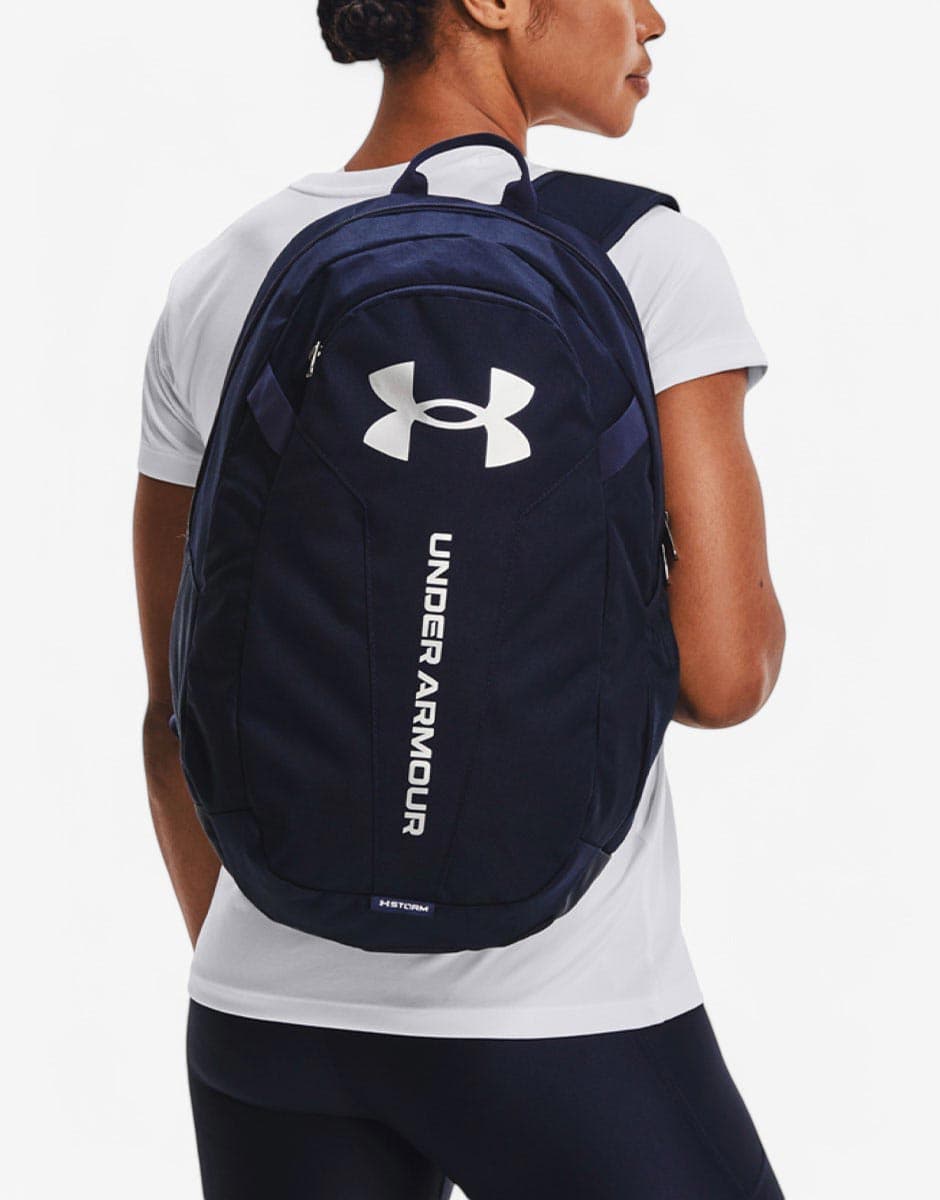 UNDER ARMOUR Hustle Lite Backpack Navy — снимка 6