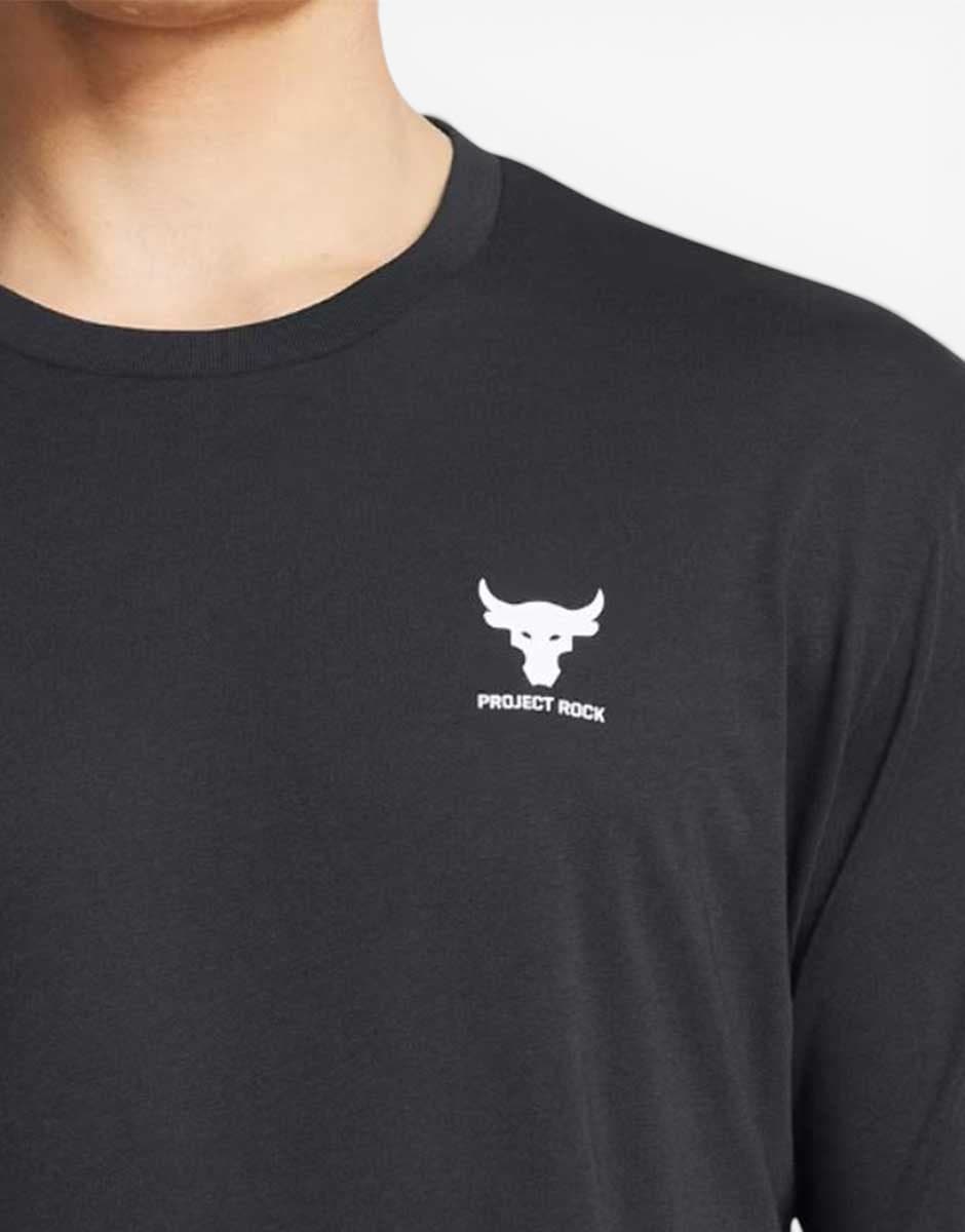 UNDER ARMOUR x Project Rock Branded Tee Black — view 3