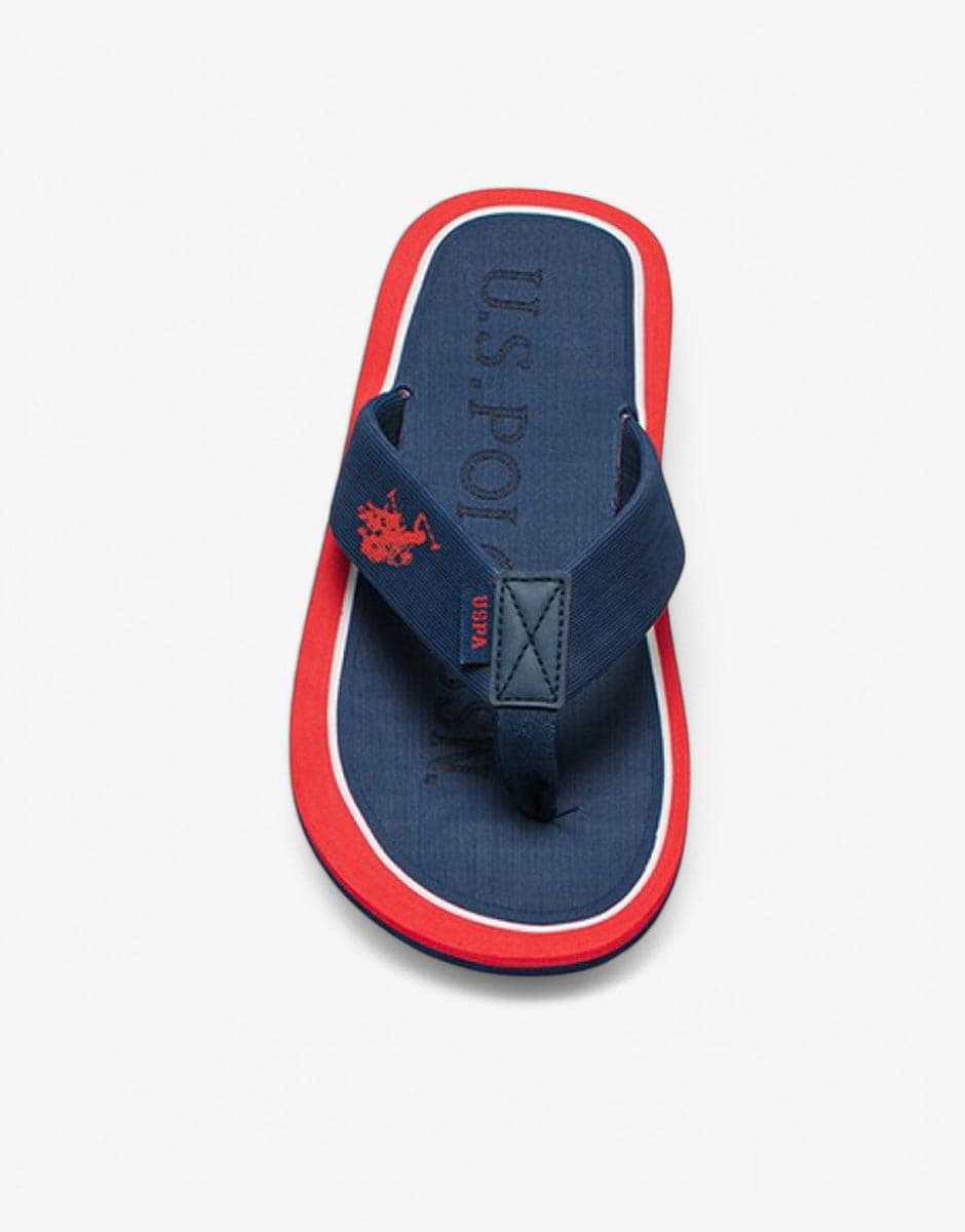 US POLO Assn Vitus 4Fx Slippers Blue — снимка 5