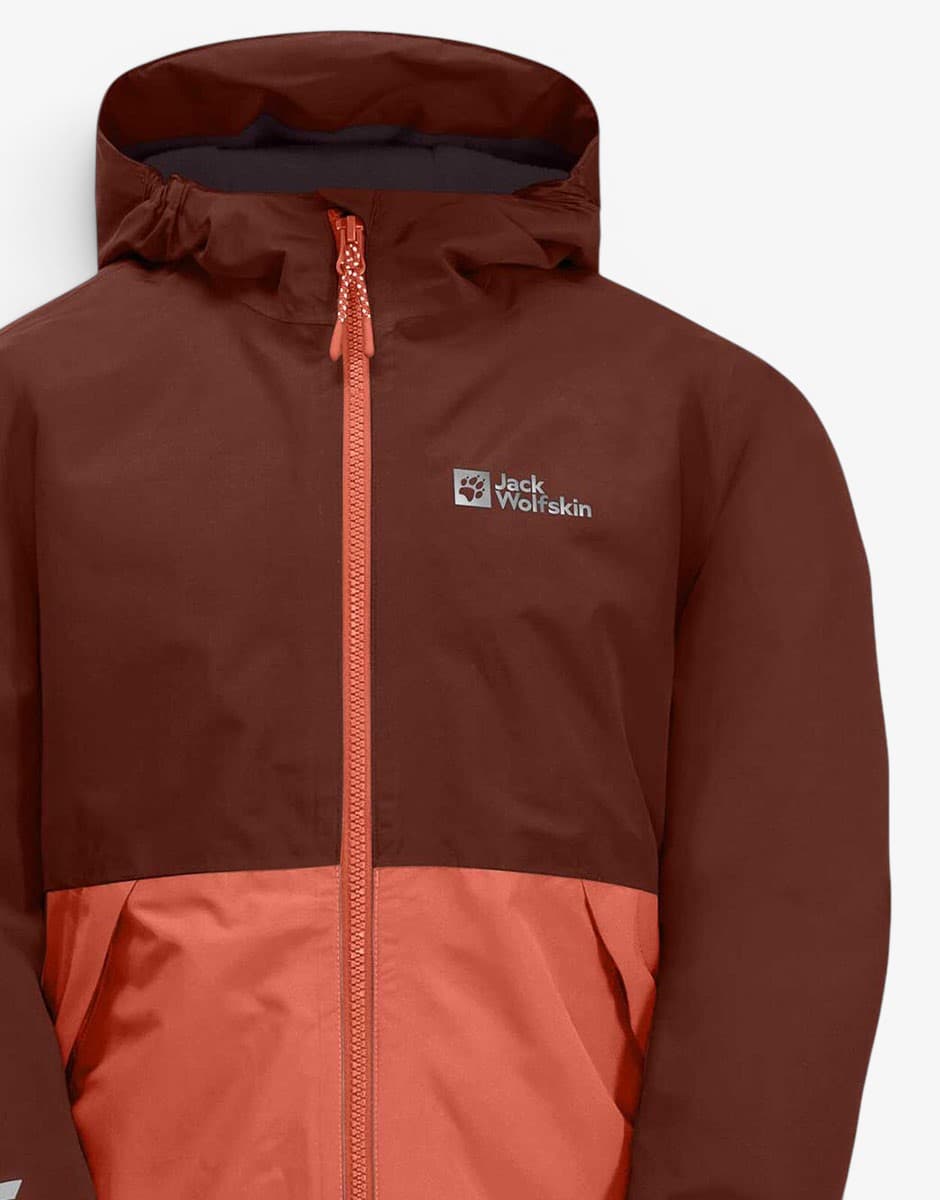 JACK WOLFSKIN Snowy Days Jacket Red — view 4