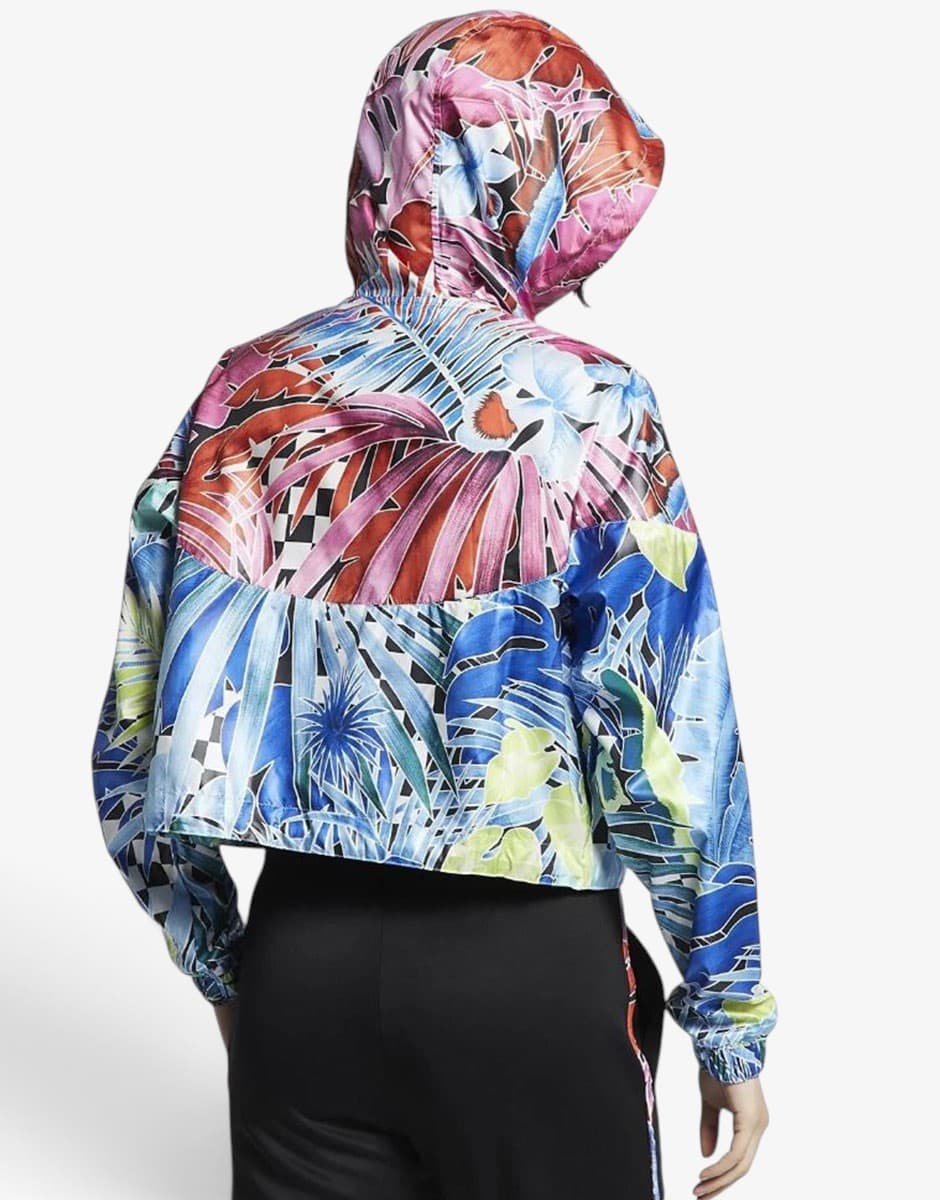 NIKE Sportswear Windrunner Cropped Jacket Multicolor — снимка 3