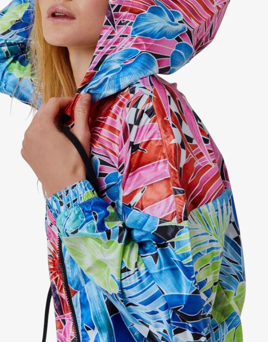 NIKE Sportswear Windrunner Cropped Jacket Multicolor — снимка 4
