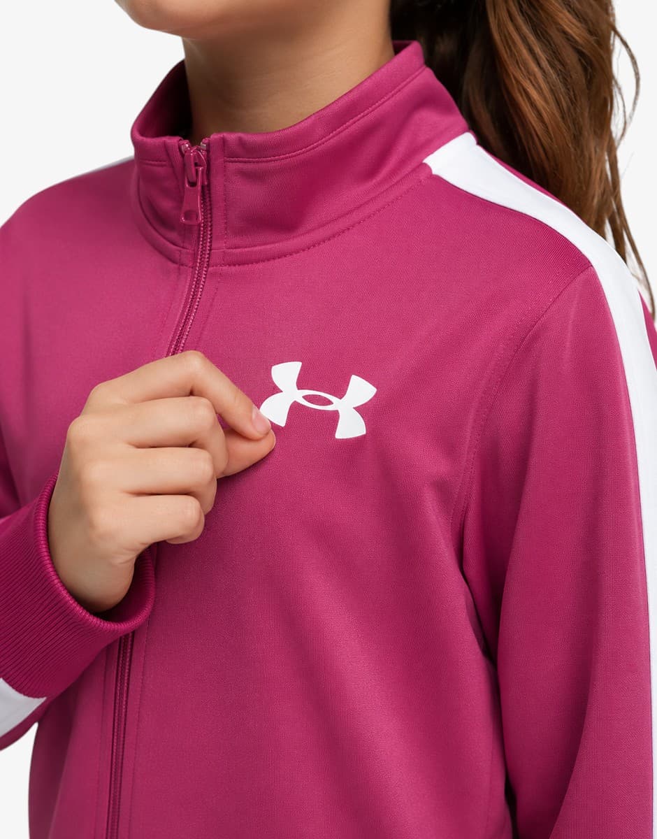 UNDER ARMOUR Em Knit Track Suit Pink — view 4
